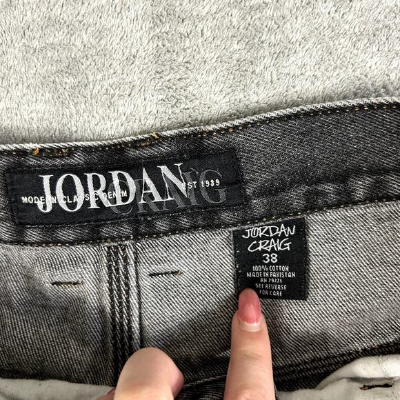 Jordan Craig Men's 38 Faded Shorts Y2K Style Grunge Skater - Picture 4 of 10